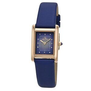 NWT Authentic Porsamo Bleu Karolina Quartz Diamond Blue Dial Women's Watch